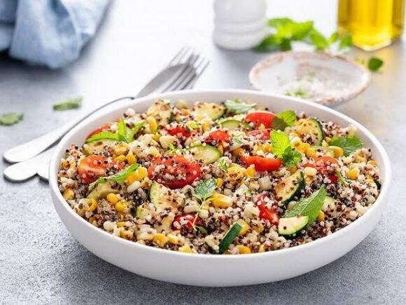 Salade de Quinoa Blanc | Recette Healthy Facile – EETD